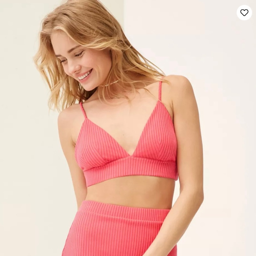 🔥NWOT SILENCE + NOISE RIBBED BRALETTE